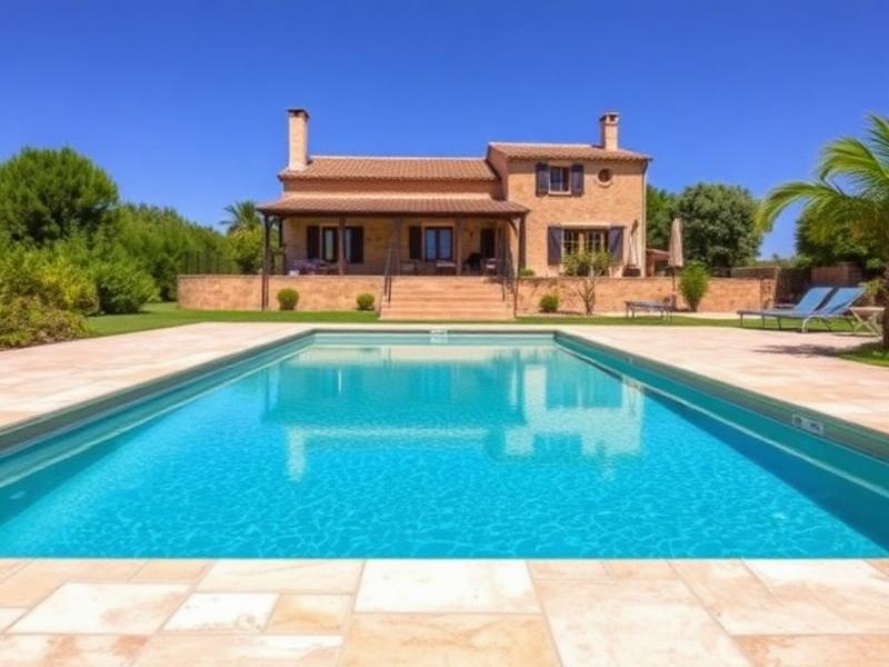 Maçonnerie piscine — Pertuis